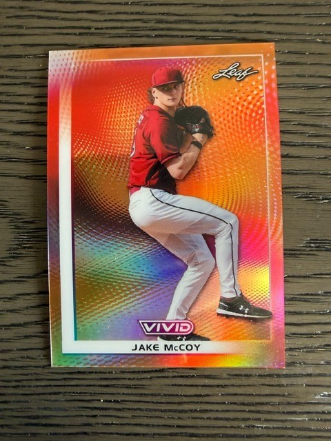 2026 Leaf Vivid Baseball Jake McCoy 9/10 South Carolina Gamecocks 2026 Leaf Vivid Baseball Jake McCoy 9/10 South Carolina Gamecocks