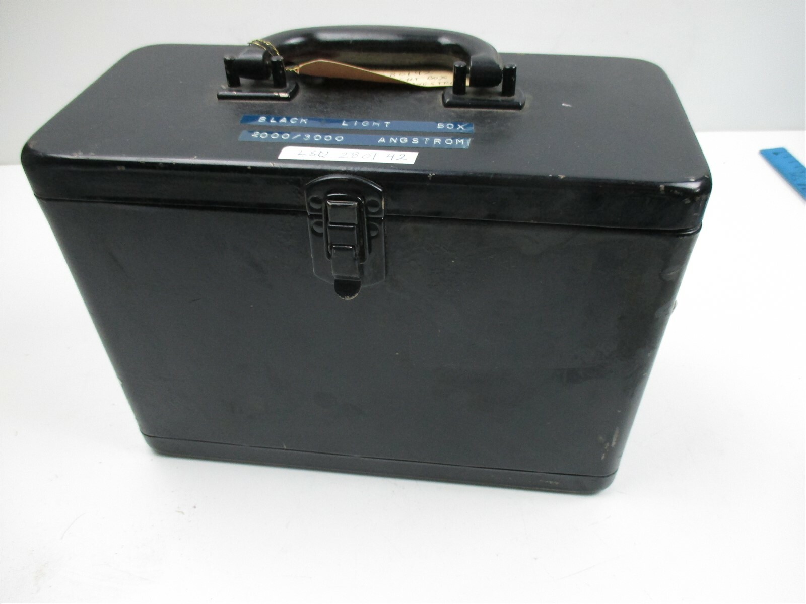 Vintage Ultra-Violet Booster Switch Metal Black Light Box Angstrom 2000/3000 Vintage Ultra-Violet Booster Switch Metal Black Light Box Angstrom 2000/3000