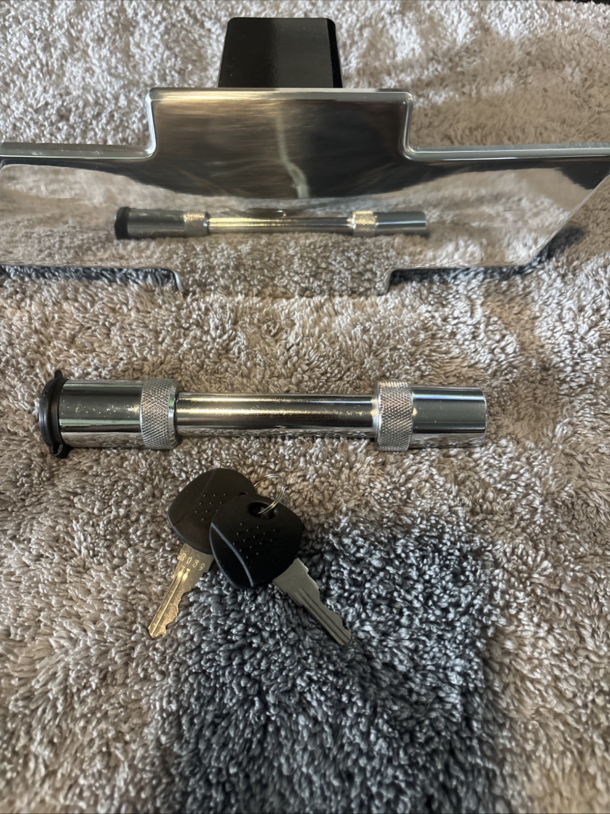 Chevy Bowtie Billet Polished Aluminum Hitch Cover Chevrolet Fit All 2\