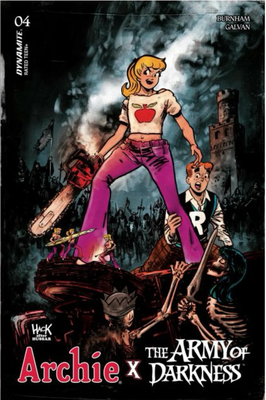 Archie x The Army of Darkness #4 CVR L Robert Hack Betty Archie x The Army of Darkness #4 CVR L Robert Hack Betty