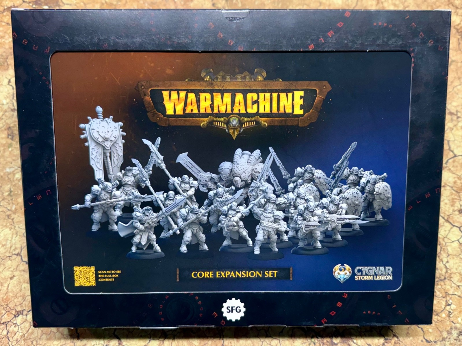 Warmachine Cygnar Storm Legion Core Expansion Set SFG MKIV CGN001 NEW NIB 2026