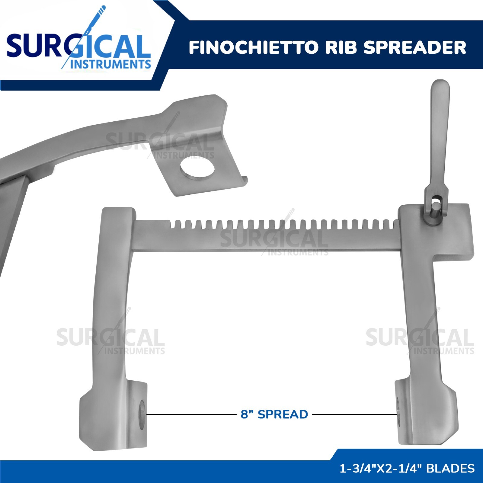 Burford-Finochietto Rib Spreader Retractor 8.00