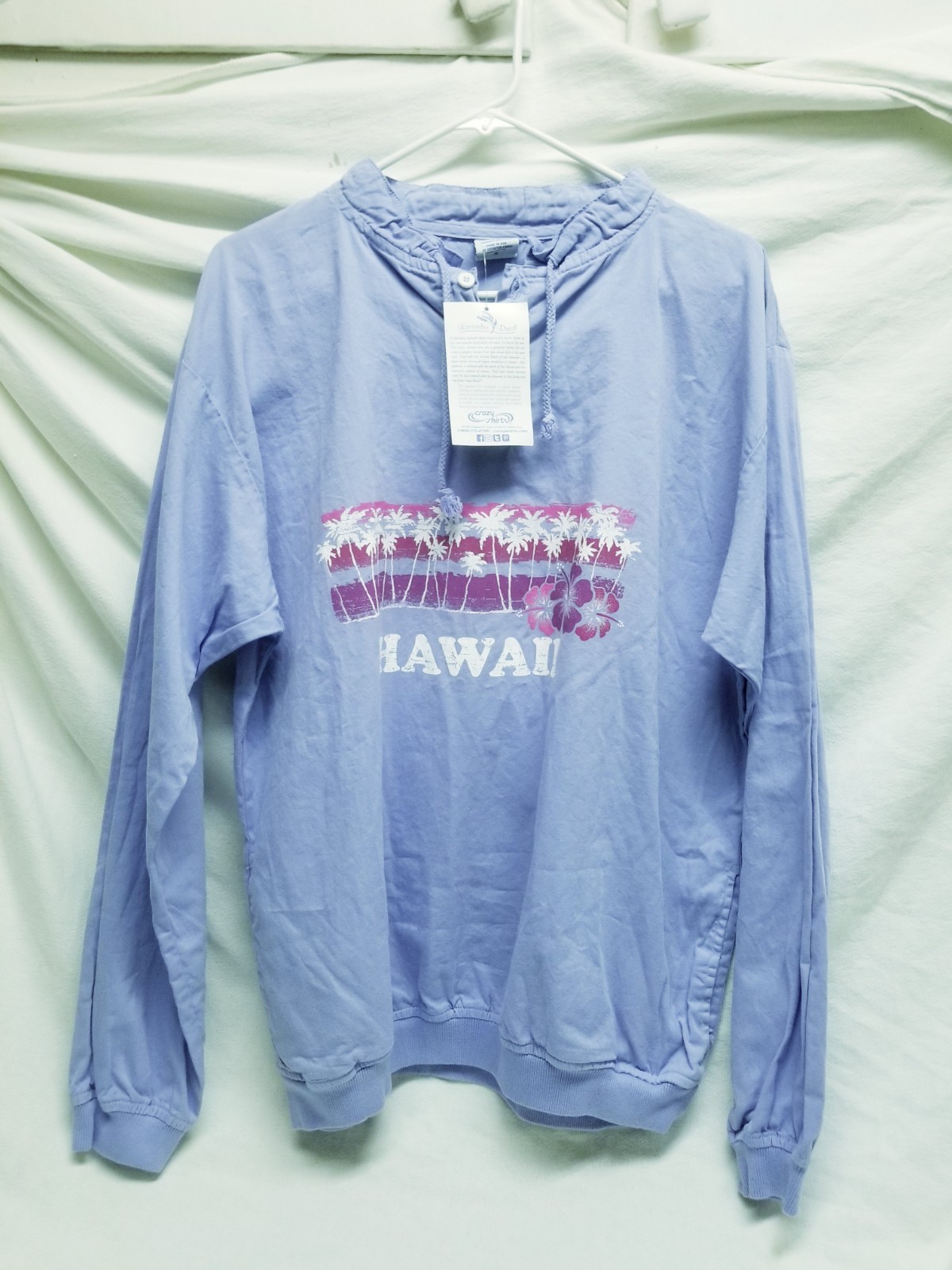 Vintage Crazy Shirt Lavender Dyed Size Medium Vintage Crazy Shirt Lavender Dyed Size Medium