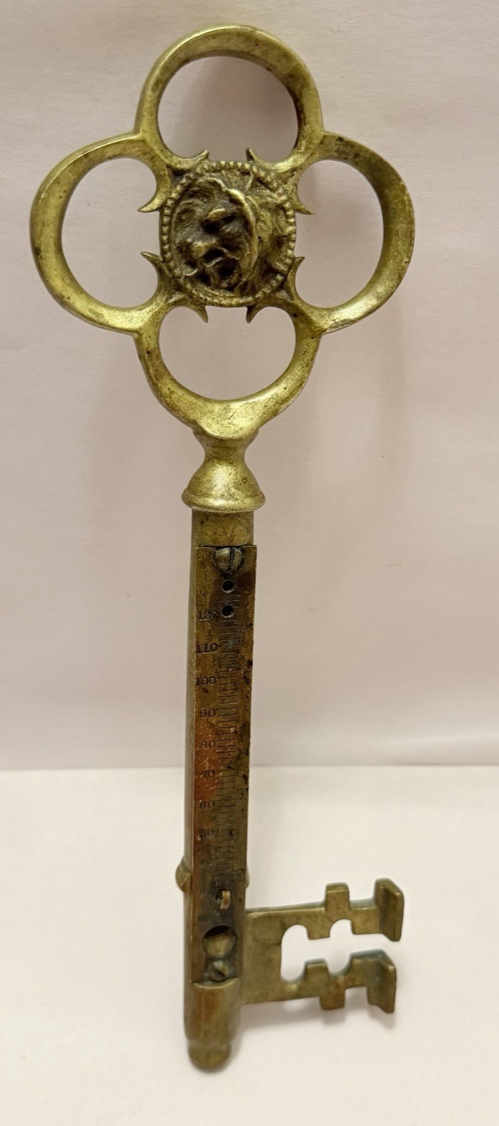 Antique Skeleton Key Lion Horse Head Decor Victorian Castle 8.5\