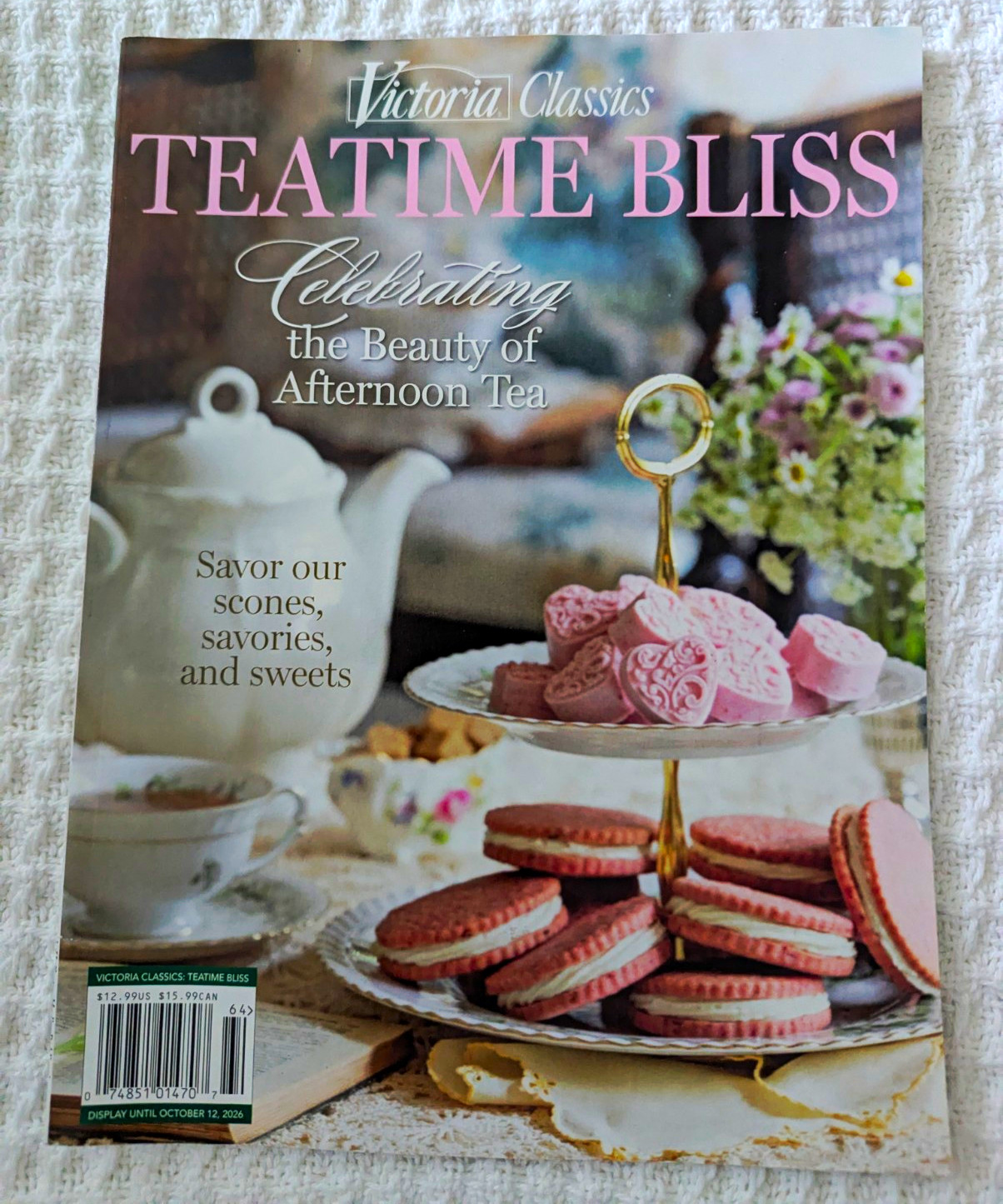 Victoria Classics Teatime Bliss Paperback English Nonfiction Tea 2026
