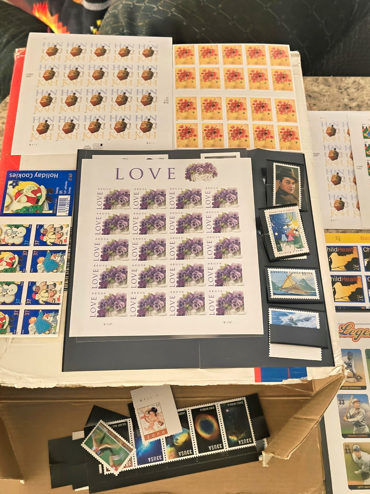 US Stamp Sheet/Panes Lot in Album MNH 33c 37c 39c 44c Disney Military US Stamp Sheet/Panes Lot in Album MNH 33c 37c 39c 44c Disney Military