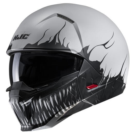HJC Adult's i20 Scraw Motorcycle Helmet MC-10SF Size Large - 0820-1030-06