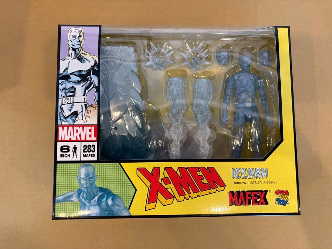 MEDICOM TOY MAFEX No.283 ICEMAN COMIC Ver. X-MEN New Figure Japan 30 MEDICOM TOY MAFEX No.283 ICEMAN COMIC Ver. X-MEN New Figure Japan 30