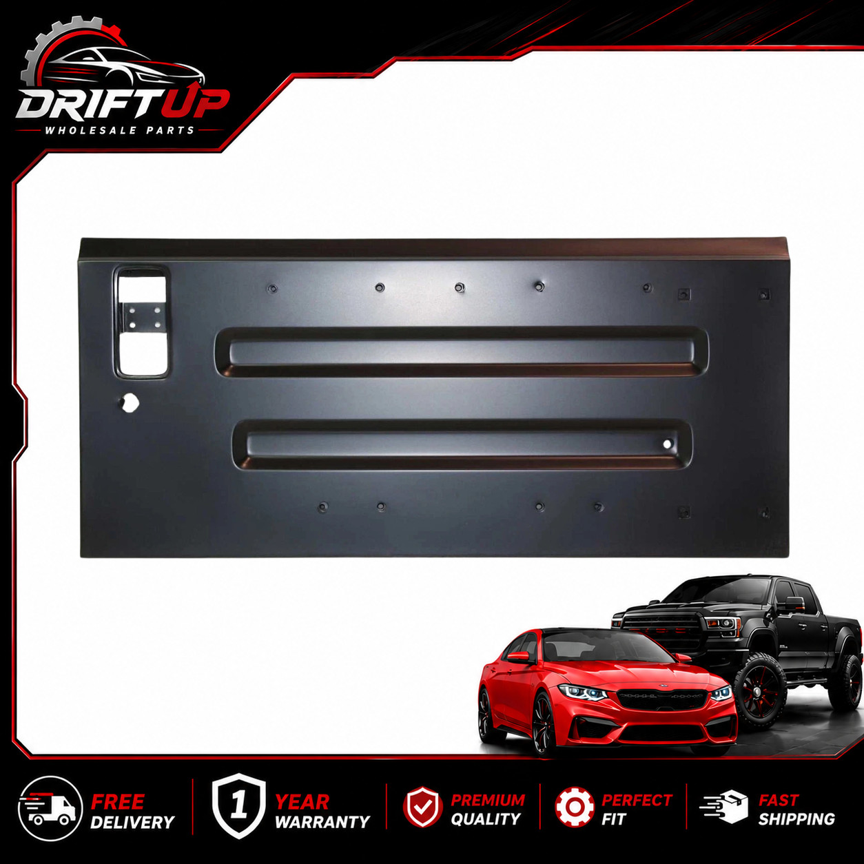 Tailgate Primed For 1997-2006 Jeep Wrangler Steel CH1900124