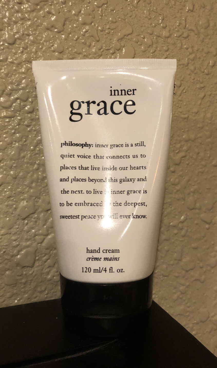 NEW SEALED PHILOSOPHY INNER GRACE HAND CREAM CREME LOTION 4 OZ