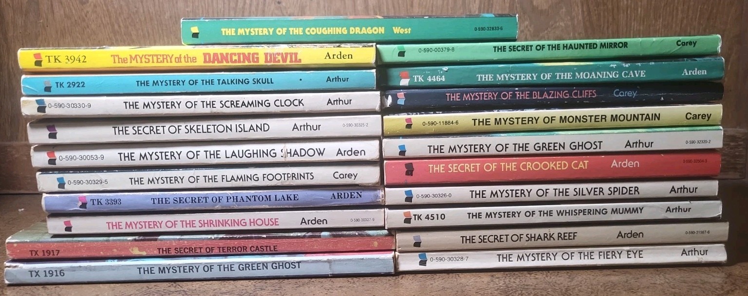 Three Investigators 21 Book Set Scholastic Publishing 1971-1981 Three Investigators 21 Book Set Scholastic Publishing 1971-1981