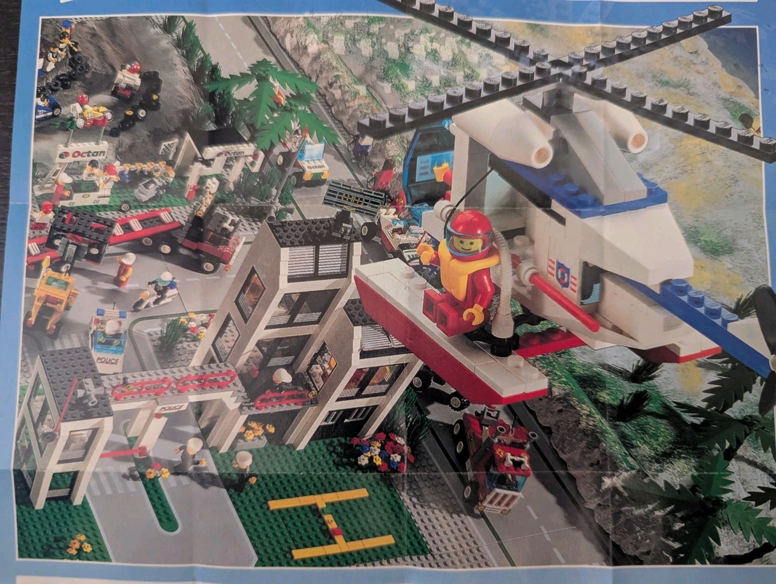 Vintage (1993) LEGO Product CLASSIC TOWN Sets Poster - RARE