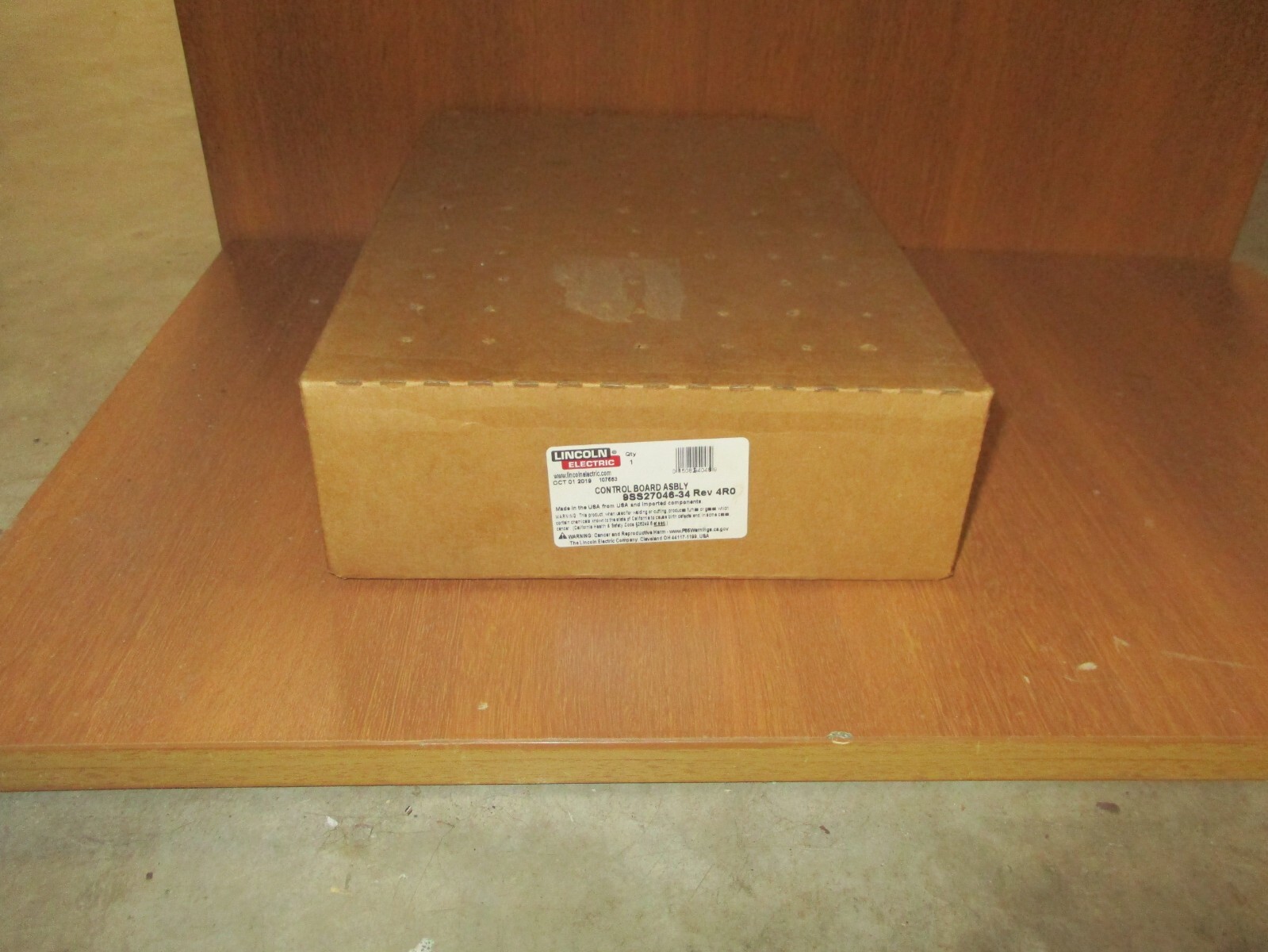 LINCON ELECTRIC CONTROL BOARD ASBLY PART#9SS27046-34 REV 4R0, NEW