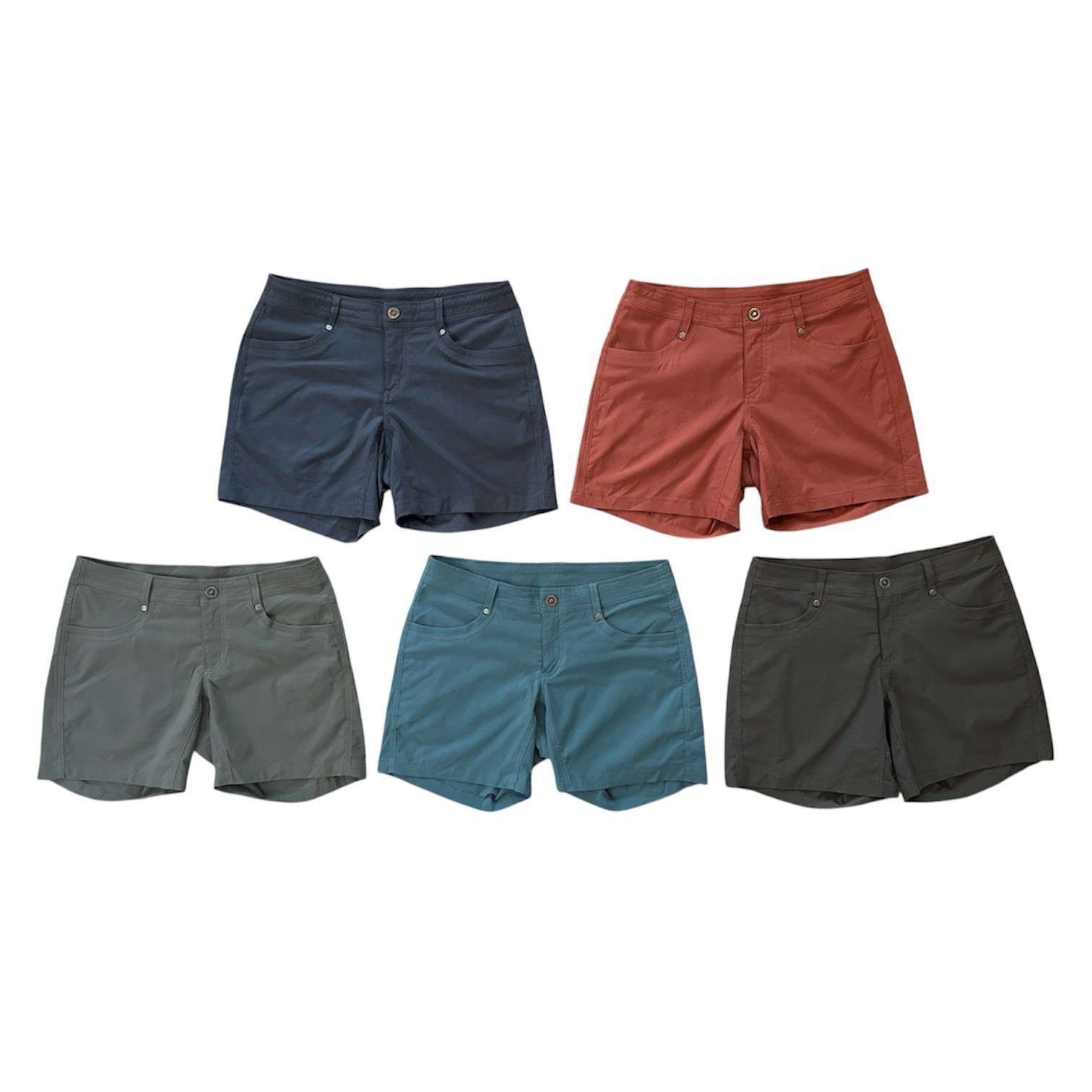 Kuhl Trekr Shorts Gorpcore Hiking Travel Performance Utility Womens NWOT