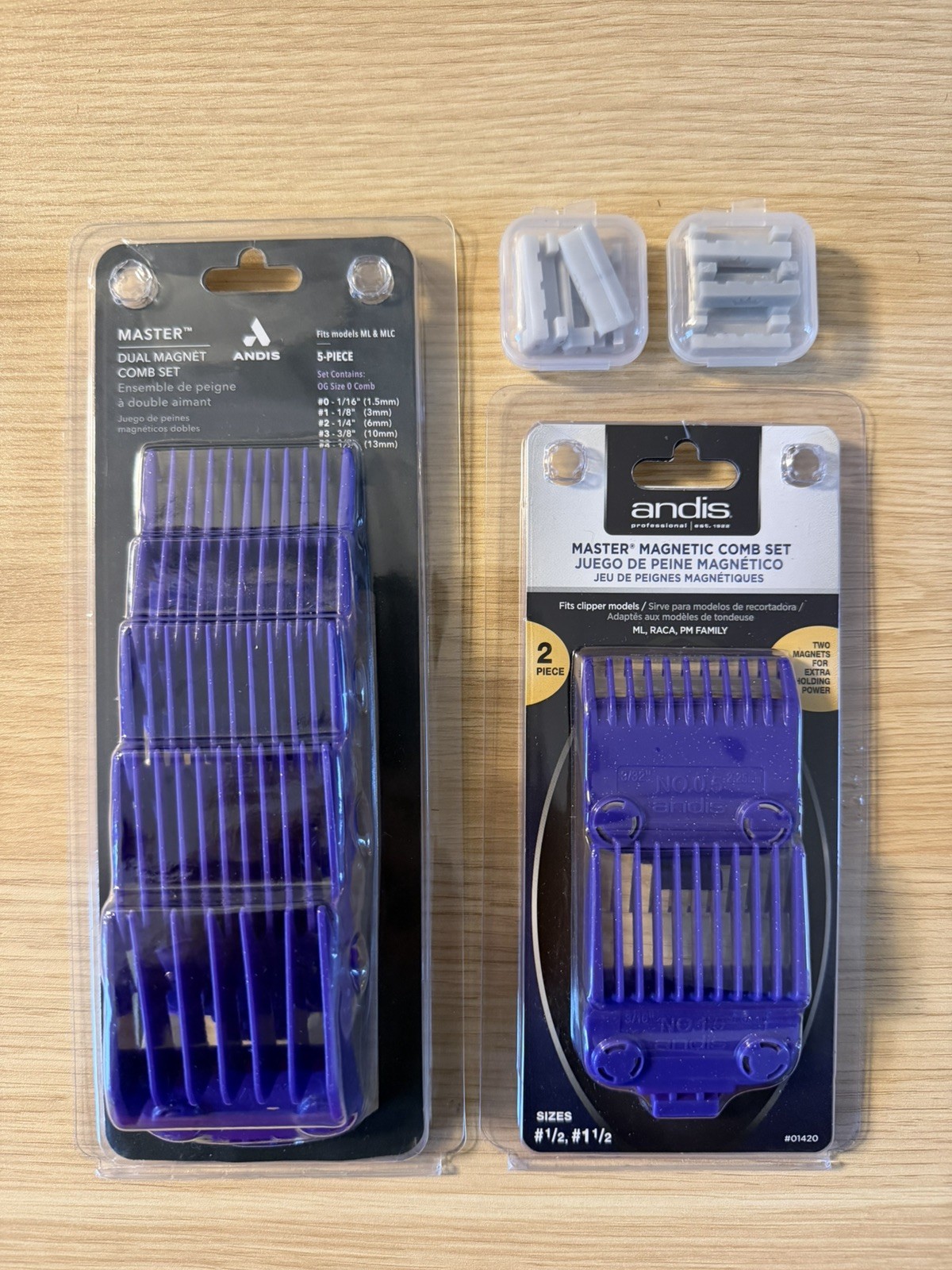 Andis Master Magnetic Guards/With King Clipper Mods Universal Guard Converter