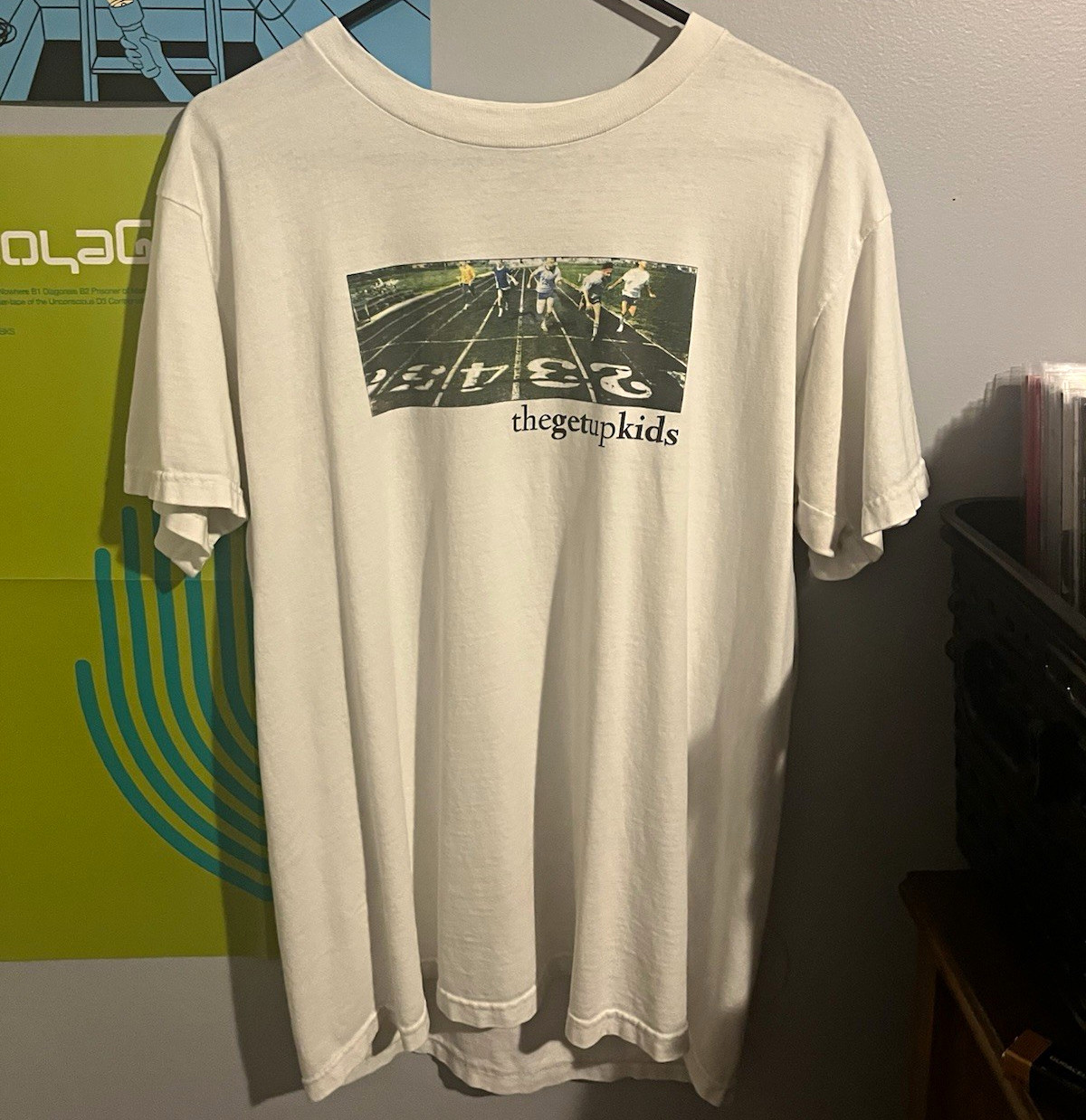 Vintage 90’s The Get Up Kids Four Minute Mile Shirt L The Promise Ring Thursday Vintage 90’s The Get Up Kids Four Minute Mile Shirt L The Promise Ring Thursday