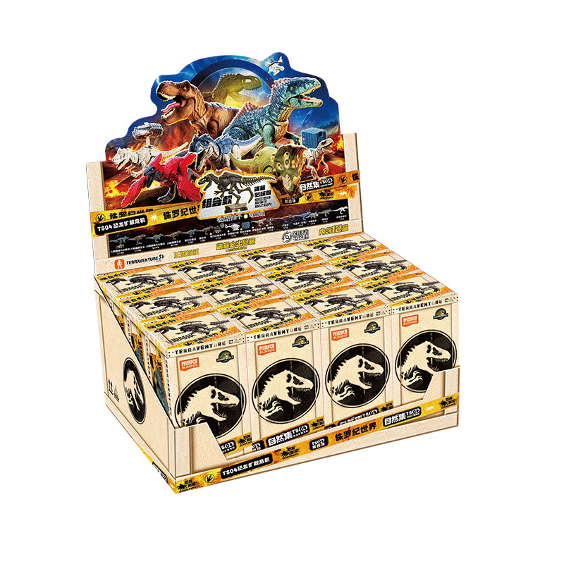 Blokees Jurassic World Terraventure Dinosaurs Ver.4 Action Figure Model Kit New Blokees Jurassic World Terraventure Dinosaurs Ver.4 Action Figure Model Kit New