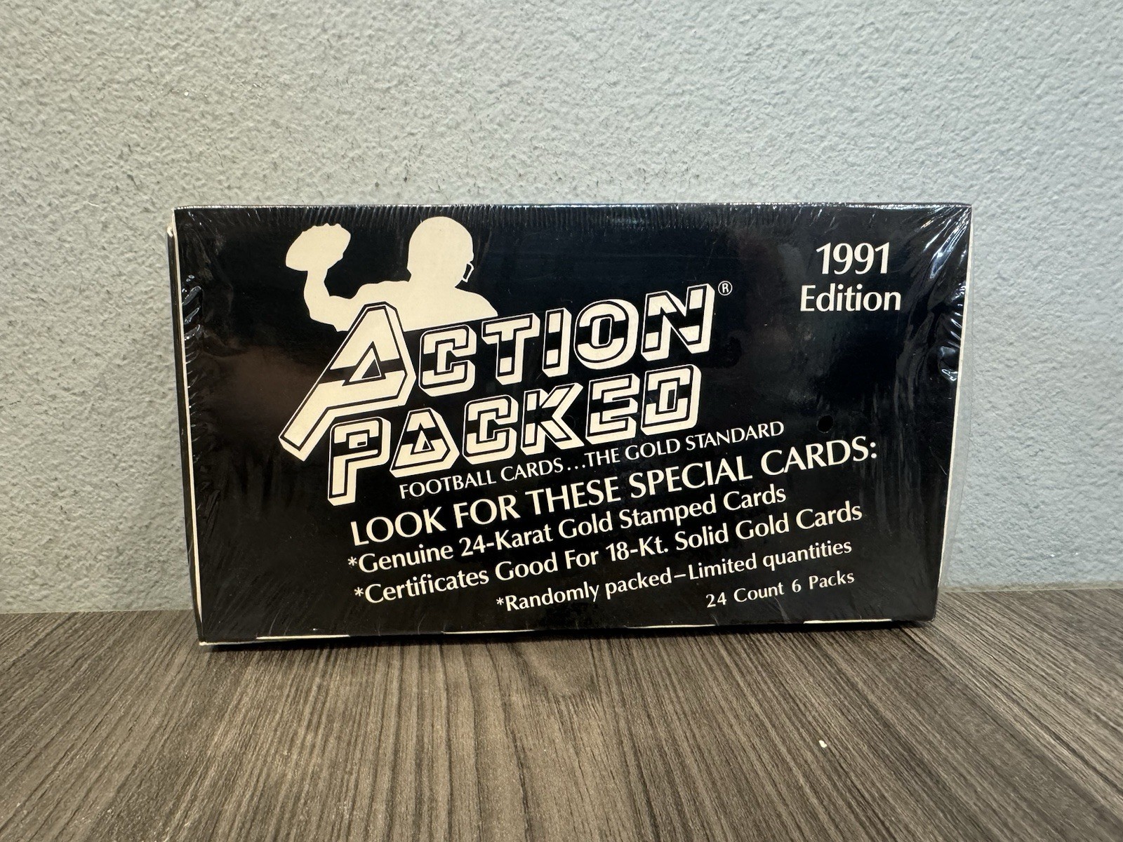 1991 Action Packed Football Factory Sealed Box 1991 Action Packed Football Factory Sealed Box