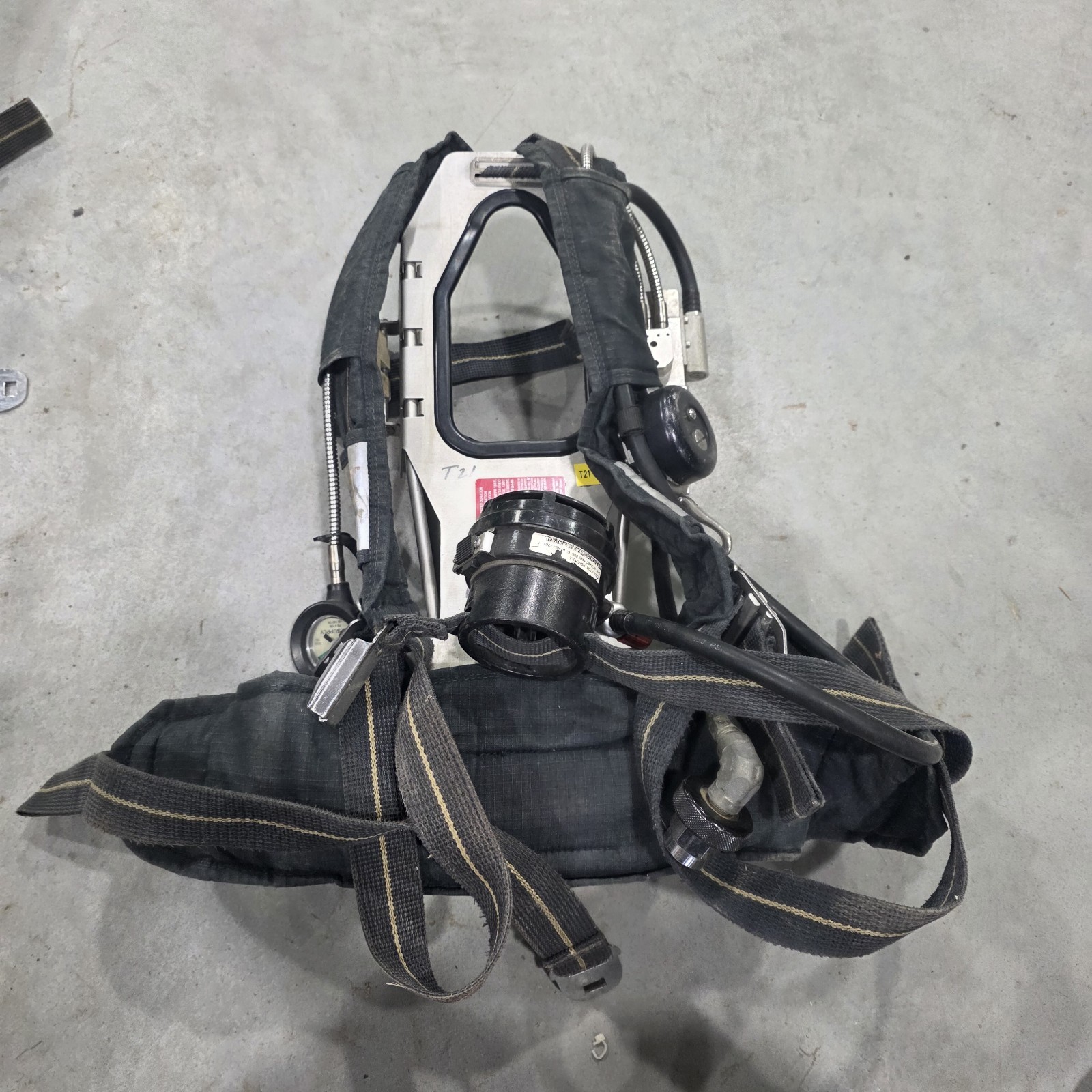 Scott 2.2 SCBA Harness PAK EZ Flo Regulator AIR SUPPLY
