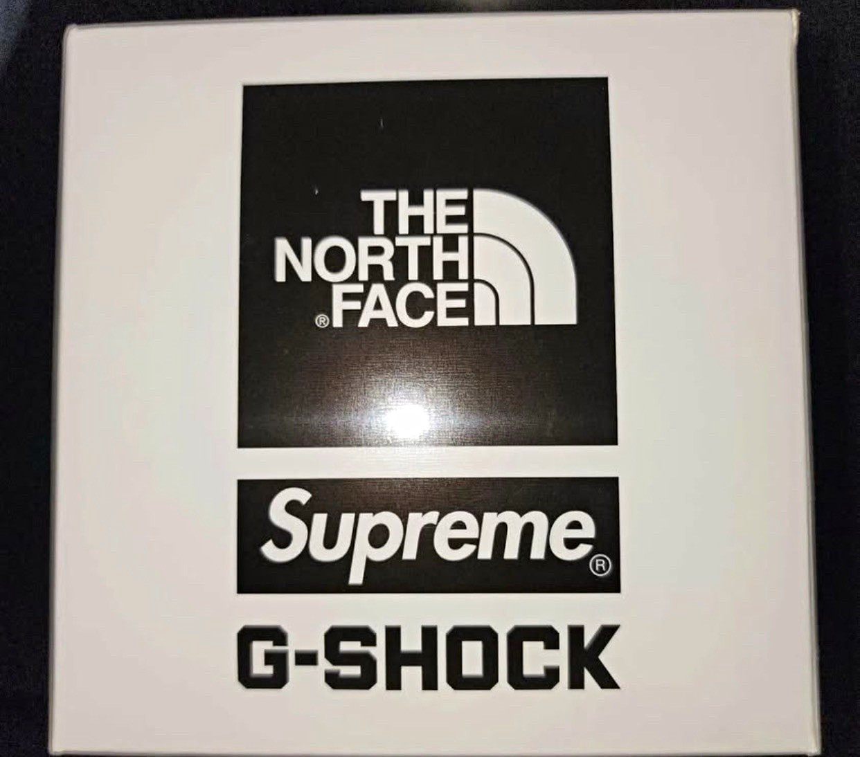 Casio G-SHOCK Supreme x The North Face White Digital Quartz 200m Box/Papers Casio G-SHOCK Supreme x The North Face White Digital Quartz 200m Box/Papers