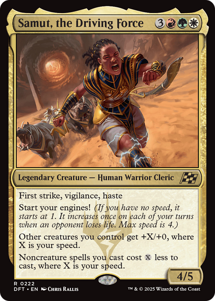 x1 Samut, the Driving Force DFT Aetherdrift MTG 222 RARE M/NM 1x x1 Samut, the Driving Force DFT Aetherdrift MTG 222 RARE M/NM 1x