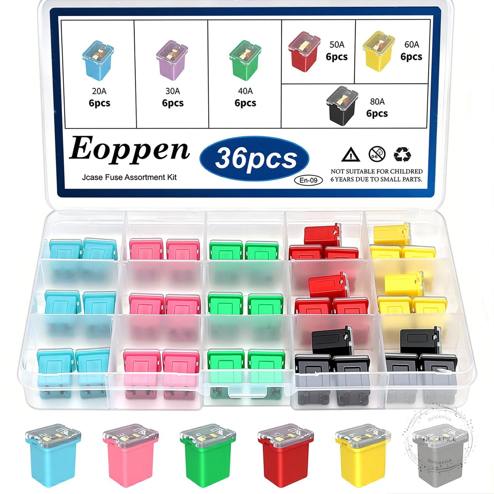 36Pcs Car Fuse Car Fuses Assortment Kit Automotive Low Profile Box Shaped Micro 36Pcs Car Fuse Car Fuses Assortment Kit Automotive Low Profile Box Shaped Micro