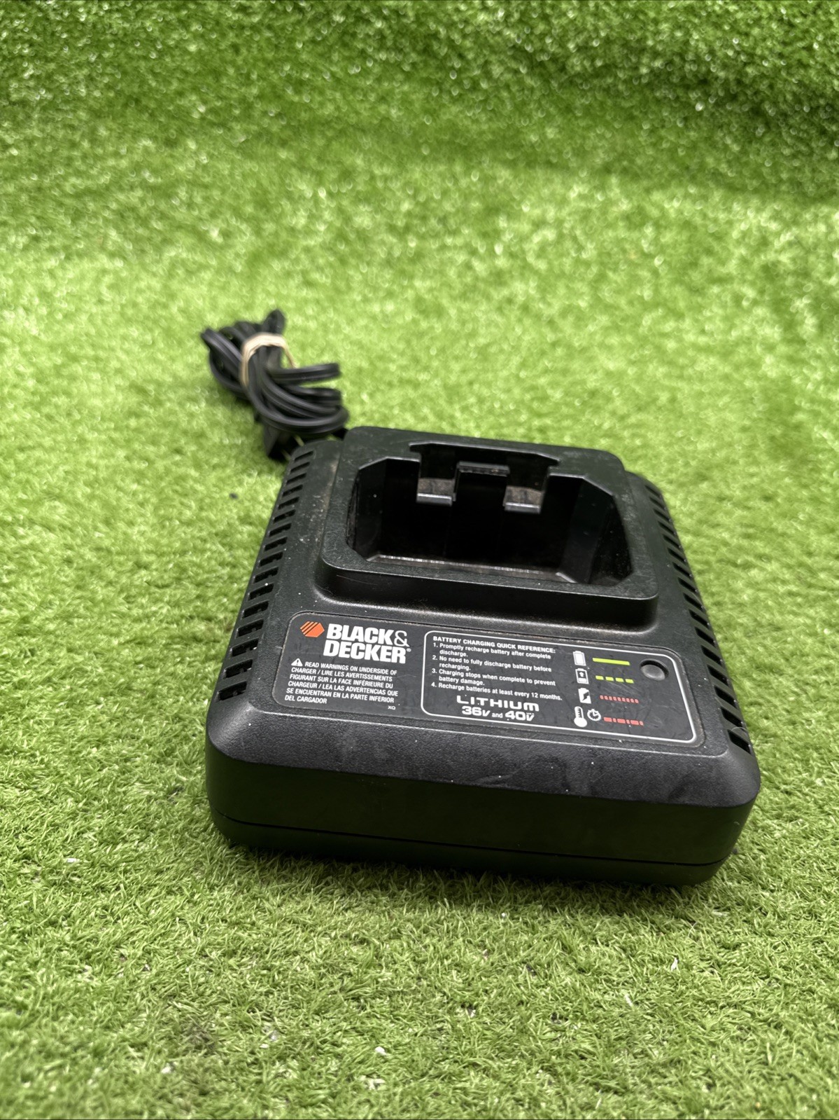 Black & Decker 36v 40v Volt Max Lithium Battery Charger LCS36 Type 2 OEM. 17 Black & Decker 36v 40v Volt Max Lithium Battery Charger LCS36 Type 2 OEM. 17