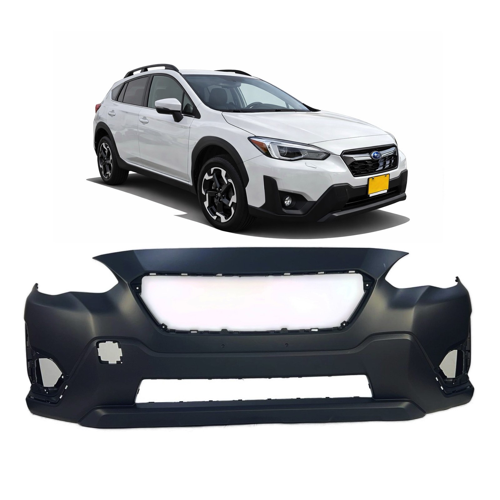 2021-2023 Subaru Crosstrek Primed Front Bumper Cover SU1000195 57704FL030