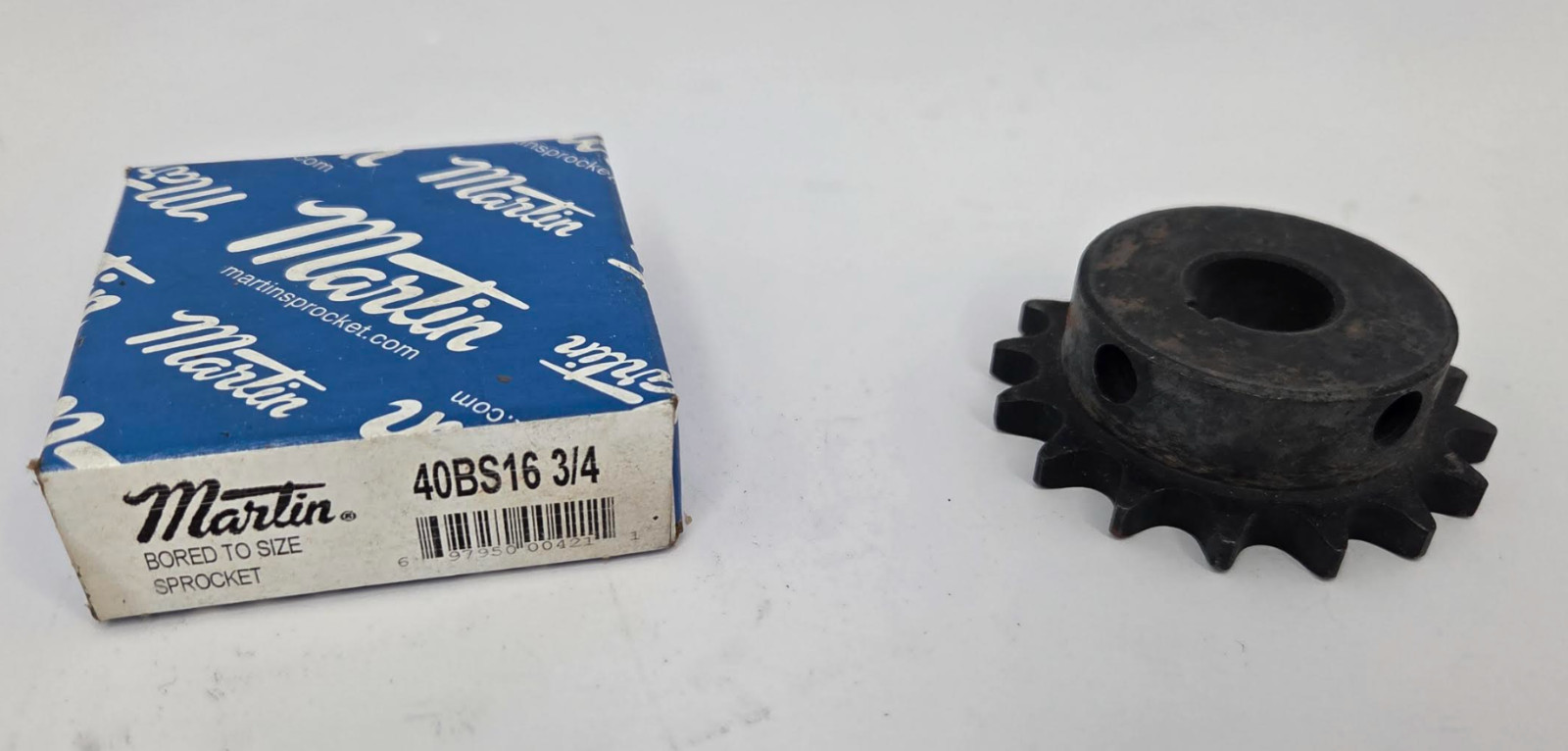 Martin 40BS16 3/4 Bored to Size Sprocket #40 Chain 16 Tooth 3/4\ Martin 40BS16 3/4 Bored to Size Sprocket #40 Chain 16 Tooth 3/4\