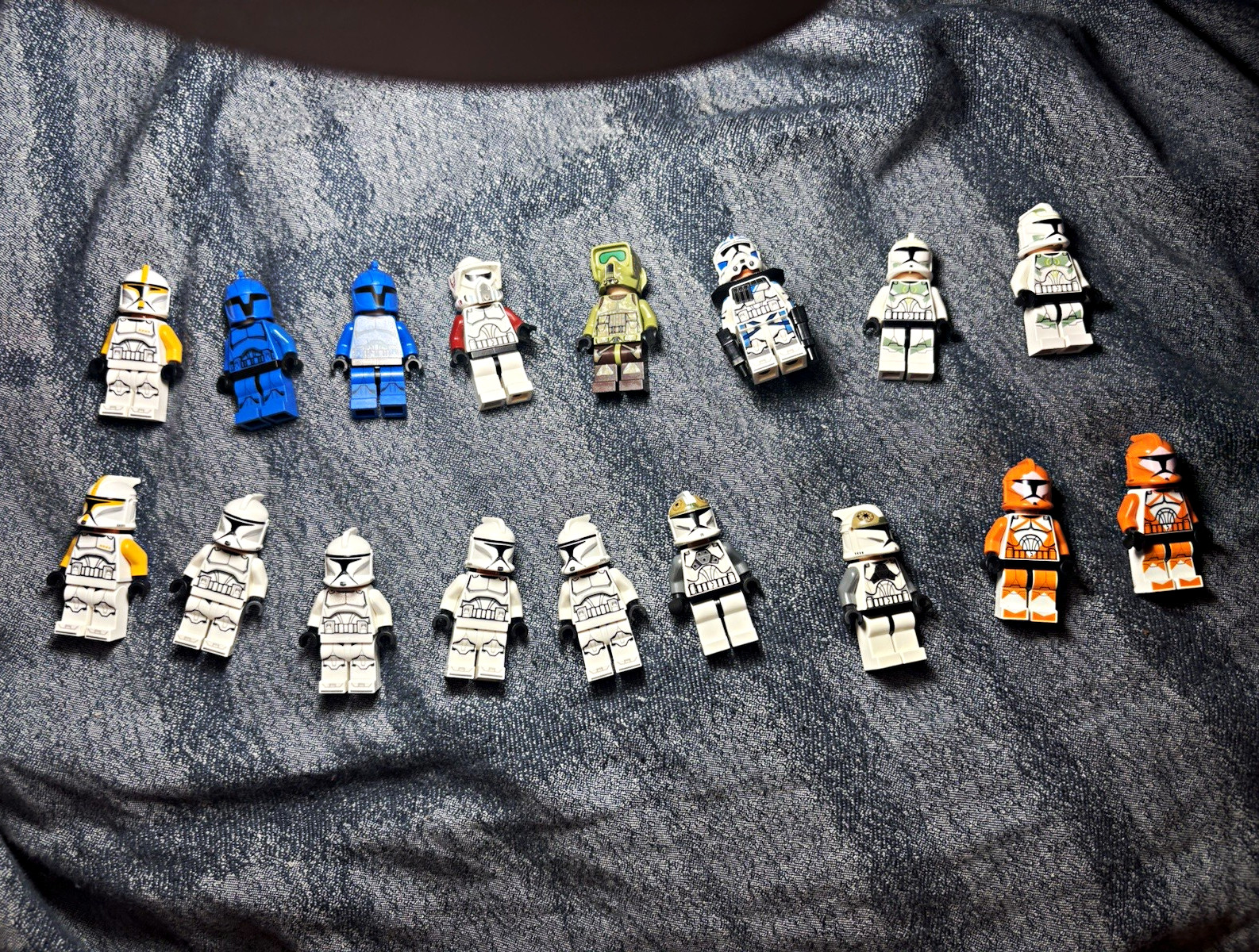 LEGO Star Wars clones lot of 17 in great condition LEGO Star Wars clones lot of 17 in great condition