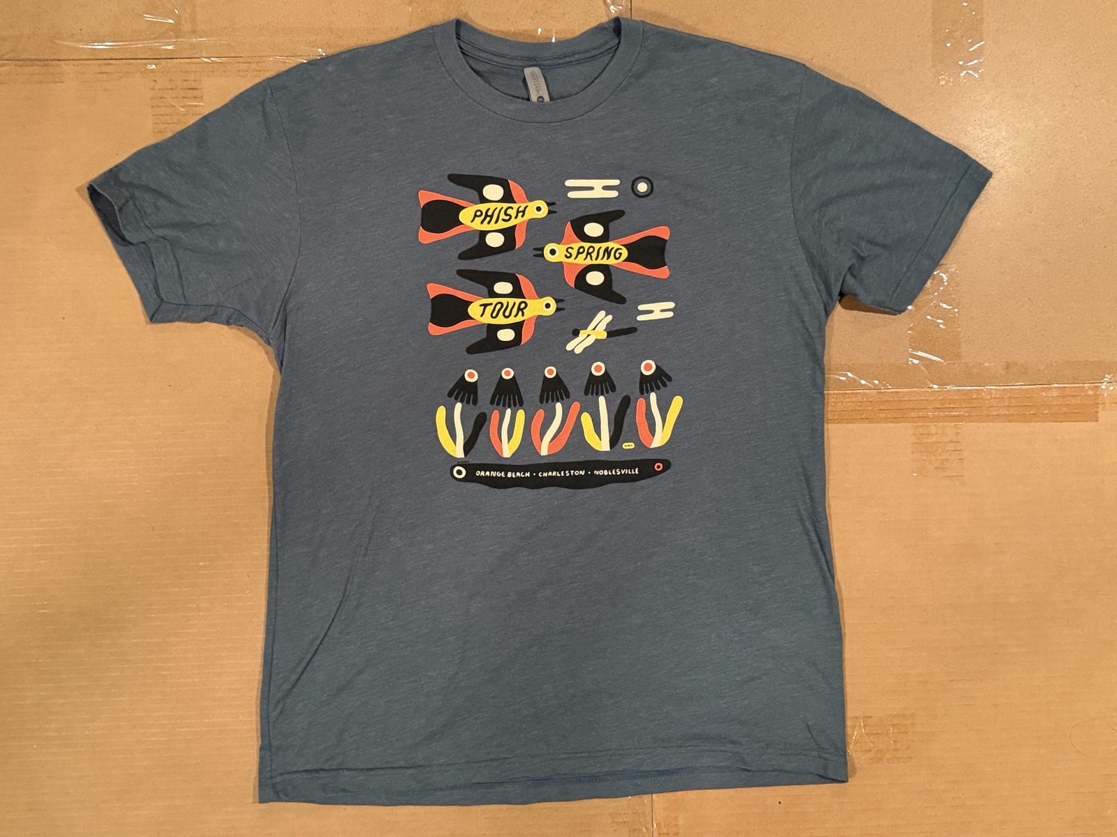 Phish Spring Tour 2021 Shirt: Size Large (New) Dry Goods Phish Spring Tour 2021 Shirt: Size Large (New) Dry Goods