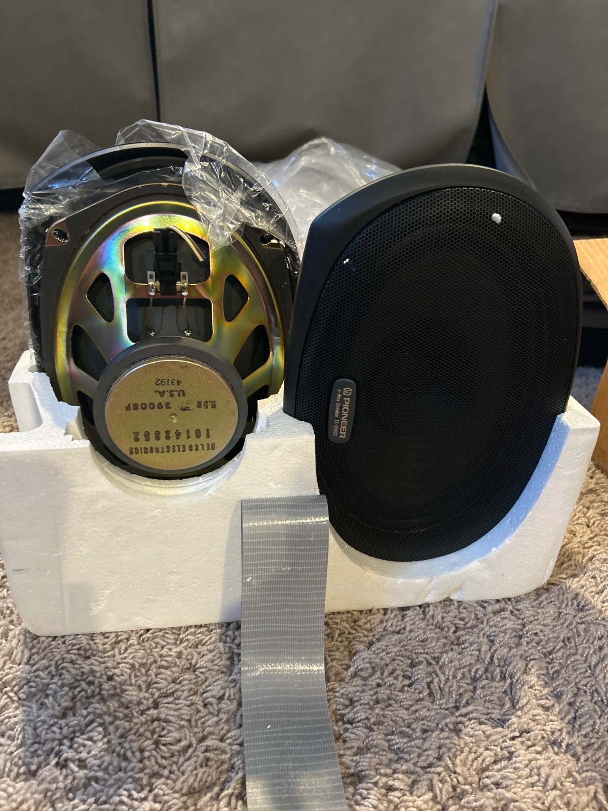 Vintage Pioneer TS-A6970 6x9 4-WAY Car Audio Speakers 160W CLASSIC RARE Vintage Pioneer TS-A6970 6x9 4-WAY Car Audio Speakers 160W CLASSIC RARE