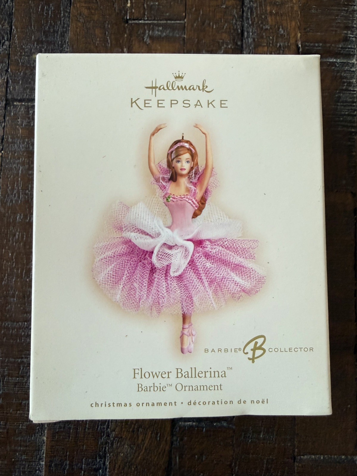 Hallmark Keepsake Flower Ballerina Barbie Collection Ornament 2006 Hallmark Keepsake Flower Ballerina Barbie Collection Ornament 2006