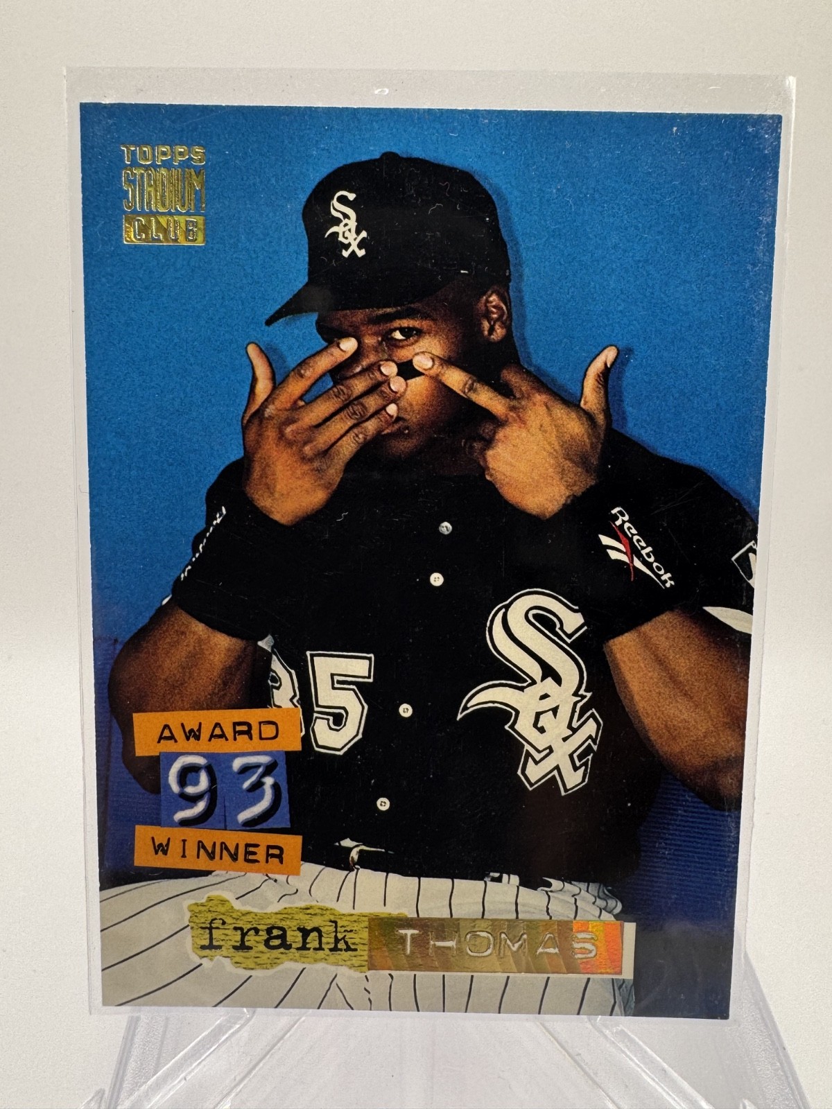 Frank Thomas 1994 Topps Stadium Club- #285 White Sox