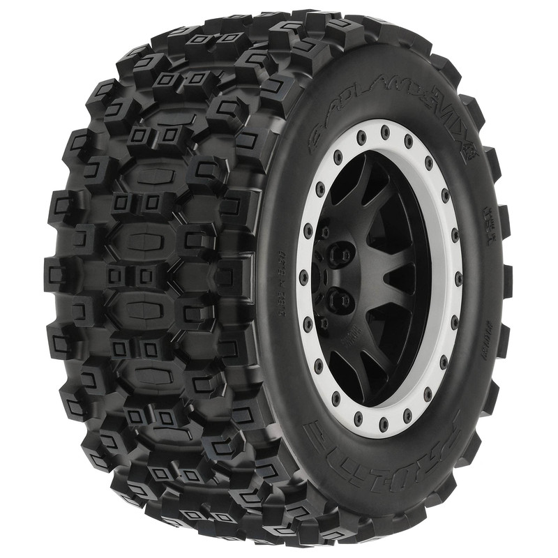 Pro-Line Racing Badlands Mx43 Pro-Loc Mnt Impulse Blkgrey2Xmx Pro1013113 Rc Tire Pro-Line Racing Badlands Mx43 Pro-Loc Mnt Impulse Blkgrey2Xmx Pro1013113 Rc Tire