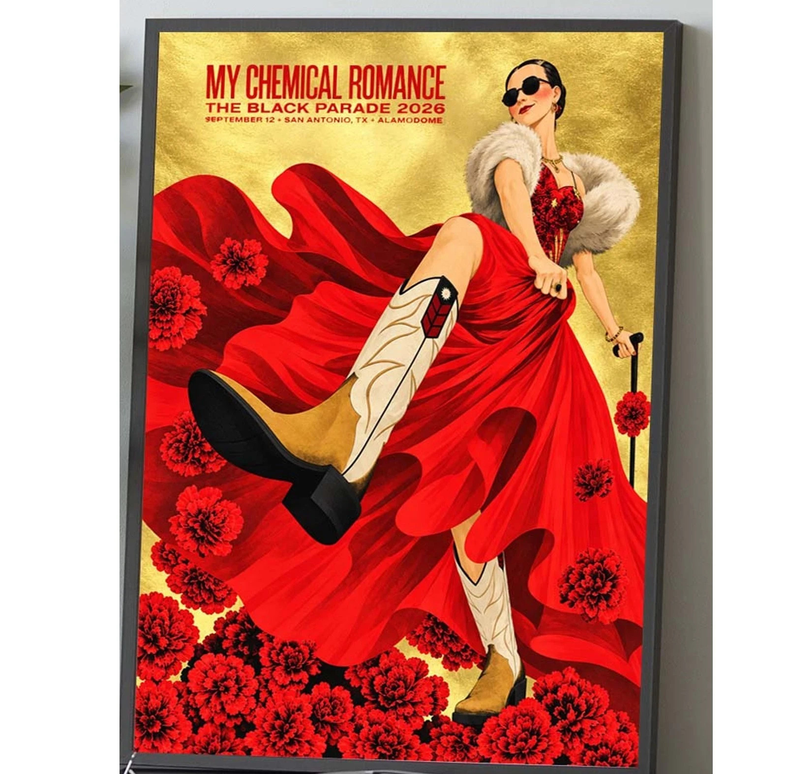 My Chemical Romance San Antonio TX Sep 12 2026 Poster My Chemical Romance San Antonio TX Sep 12 2026 Poster