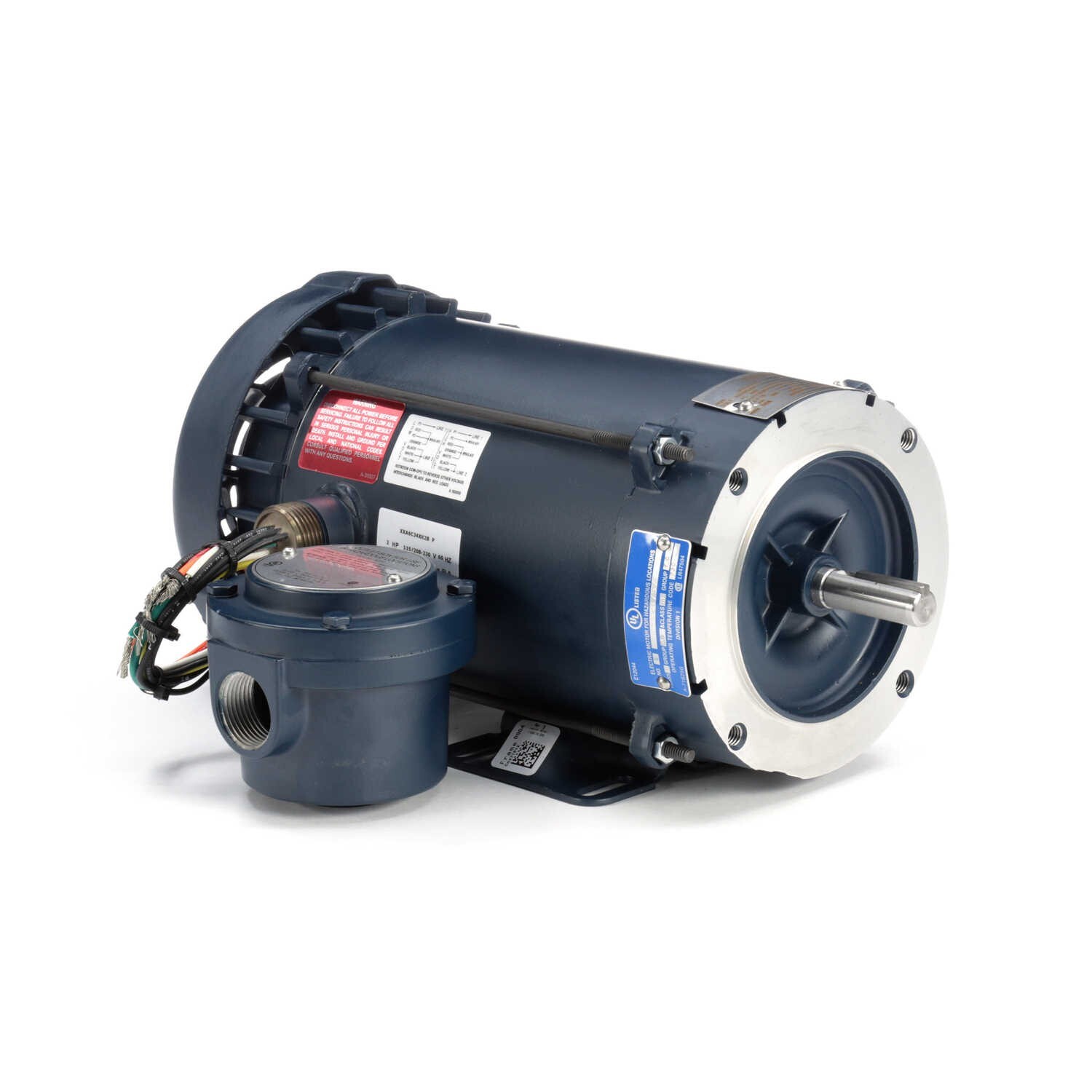 Leeson 116616.00 Electric Motor 2 HP 3450 Rpm 1-PH 115/208-230 Volt 56C 6C34XK2B