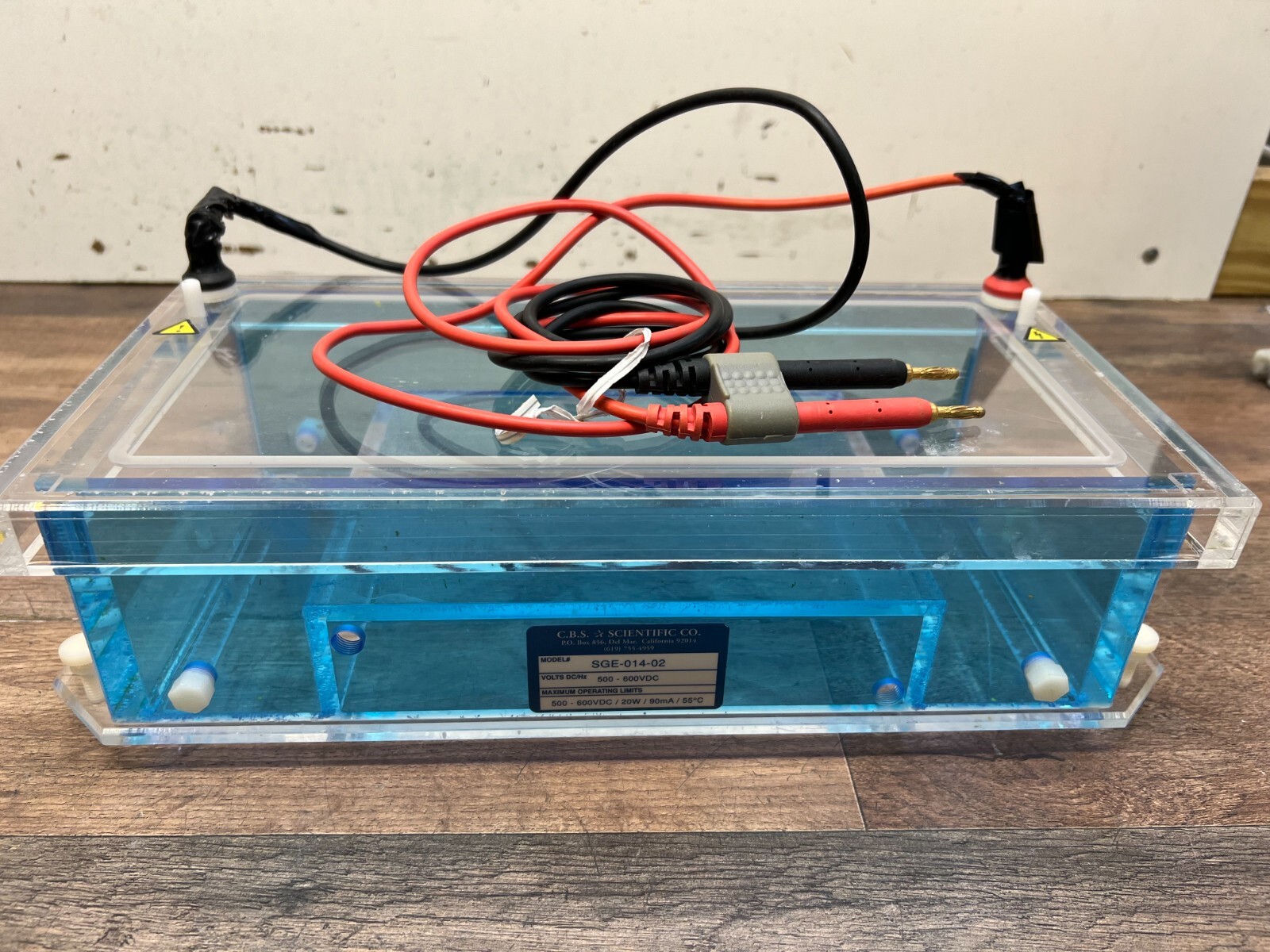 CBS SGE-014-02 Econo-Submarine Gel Horizontal Electrophoresis CBS SGE-014-02 Econo-Submarine Gel Horizontal Electrophoresis