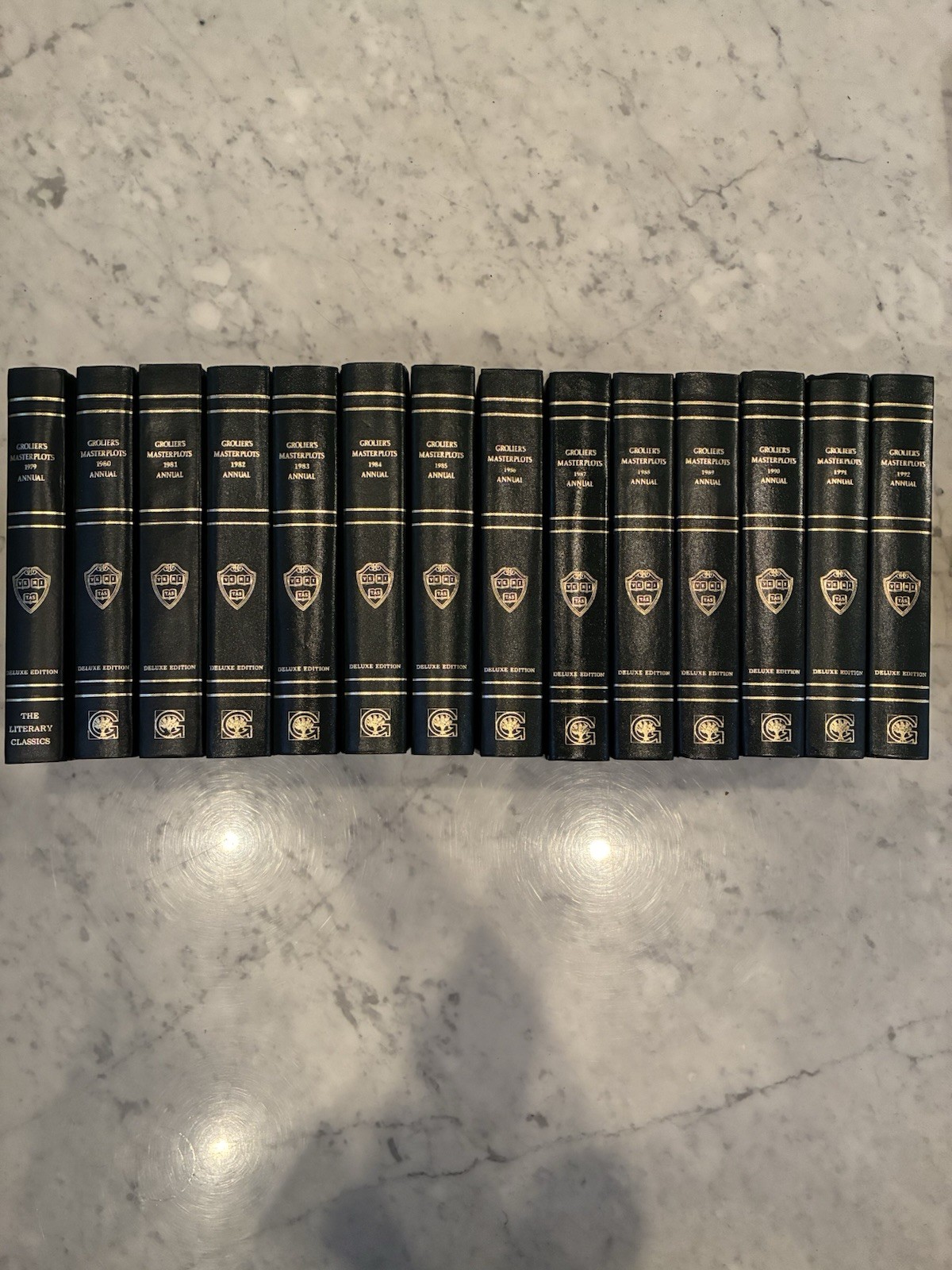 Vintage Groliers Masterplots Annual 1979-1992 Deluxe Edition Literary Classics