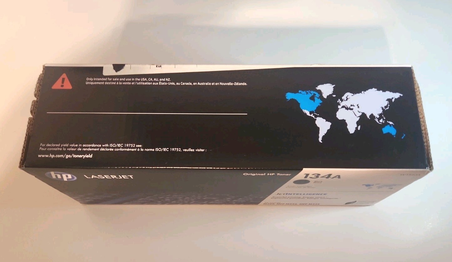 HP 134A Original LaserJet Toner Cartridge - Black HP 134A Original LaserJet Toner Cartridge - Black