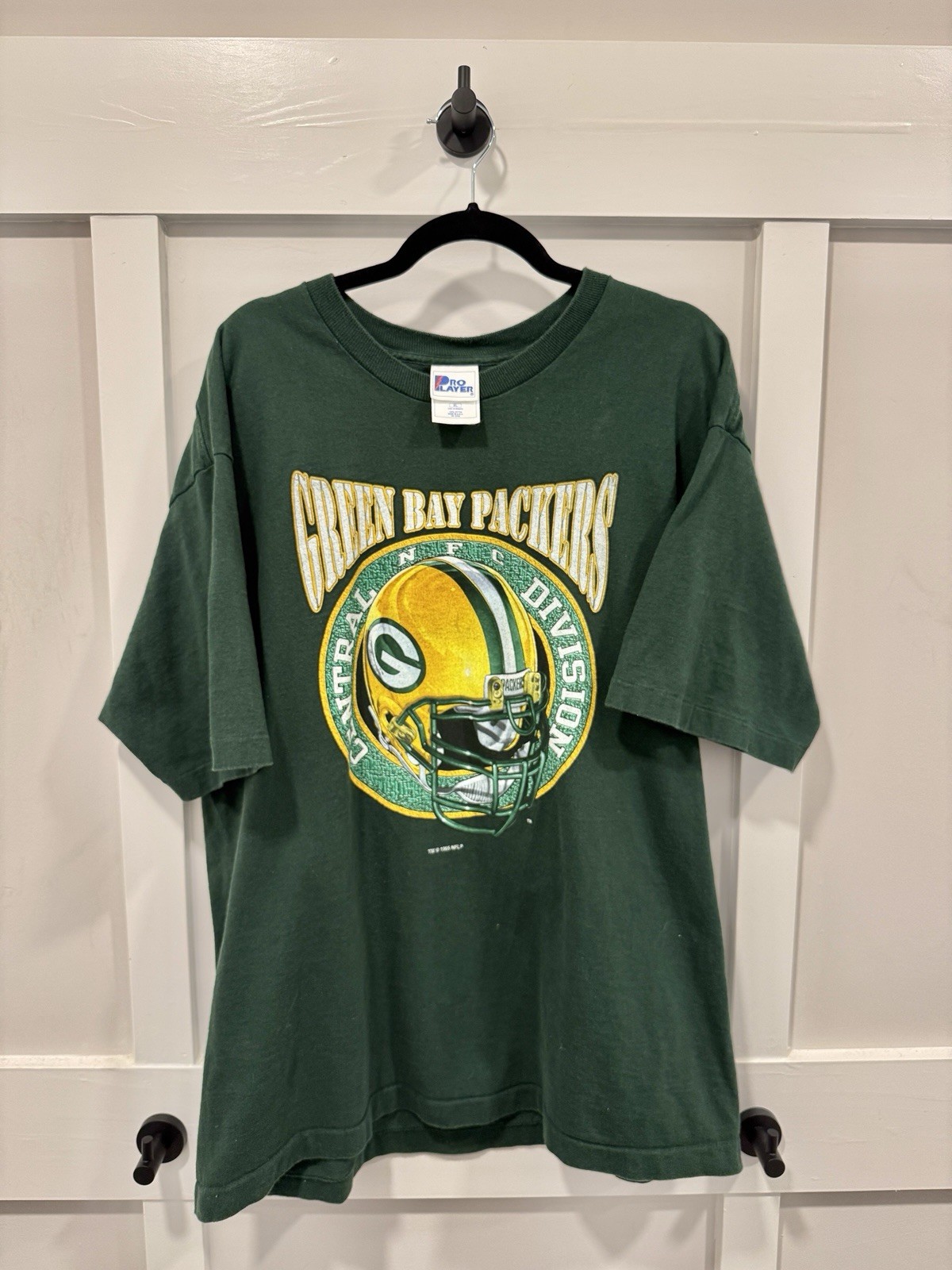 VINTAGE 1995 Single Stitched Pro Player Green Bay Packers Tee VINTAGE 1995 Single Stitched Pro Player Green Bay Packers Tee