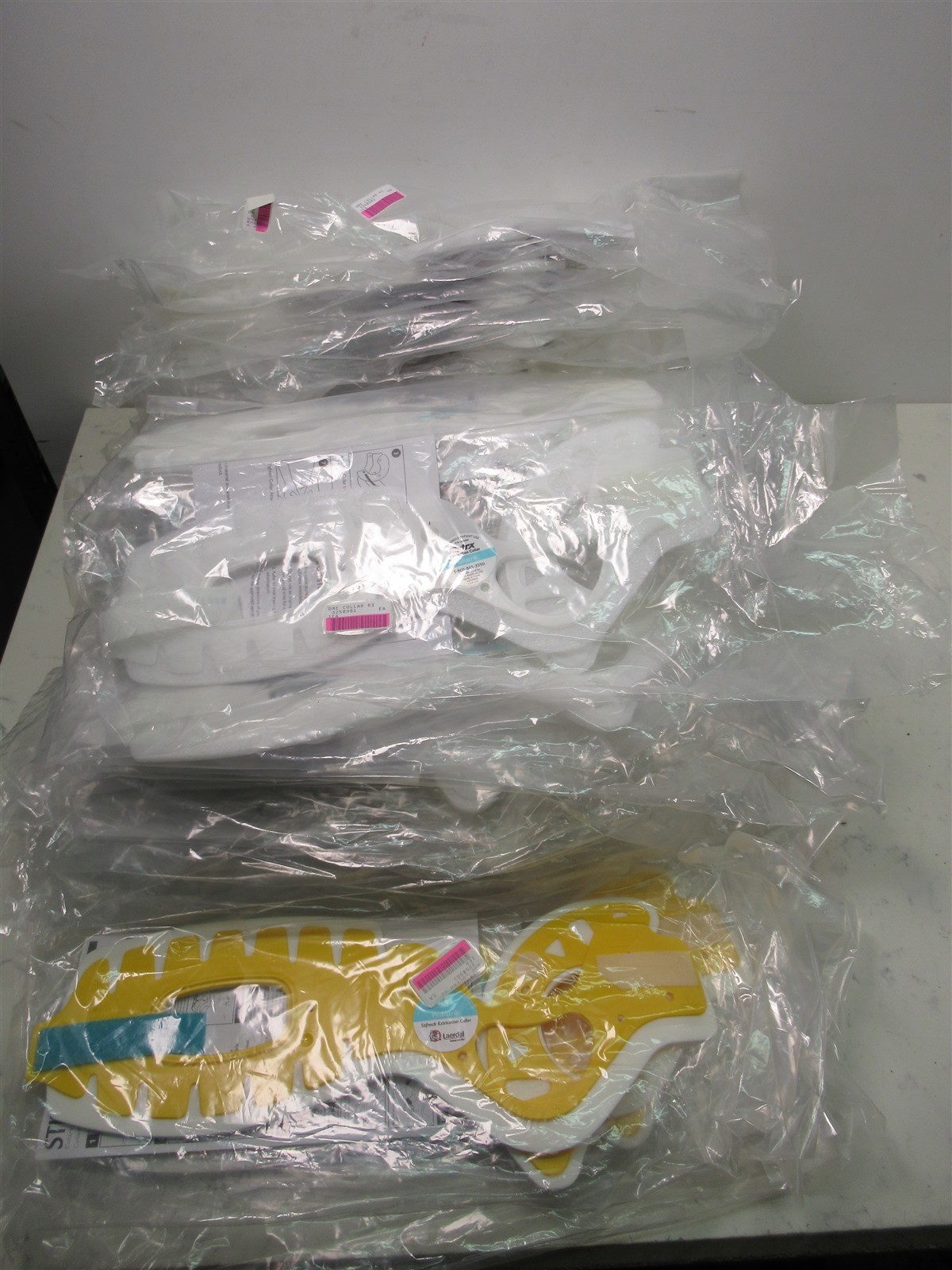 Lot of 40 Matrx Medical Pediatric Extrication Collars & 3 Laerdal Stifneck Units Lot of 40 Matrx Medical Pediatric Extrication Collars & 3 Laerdal Stifneck Units