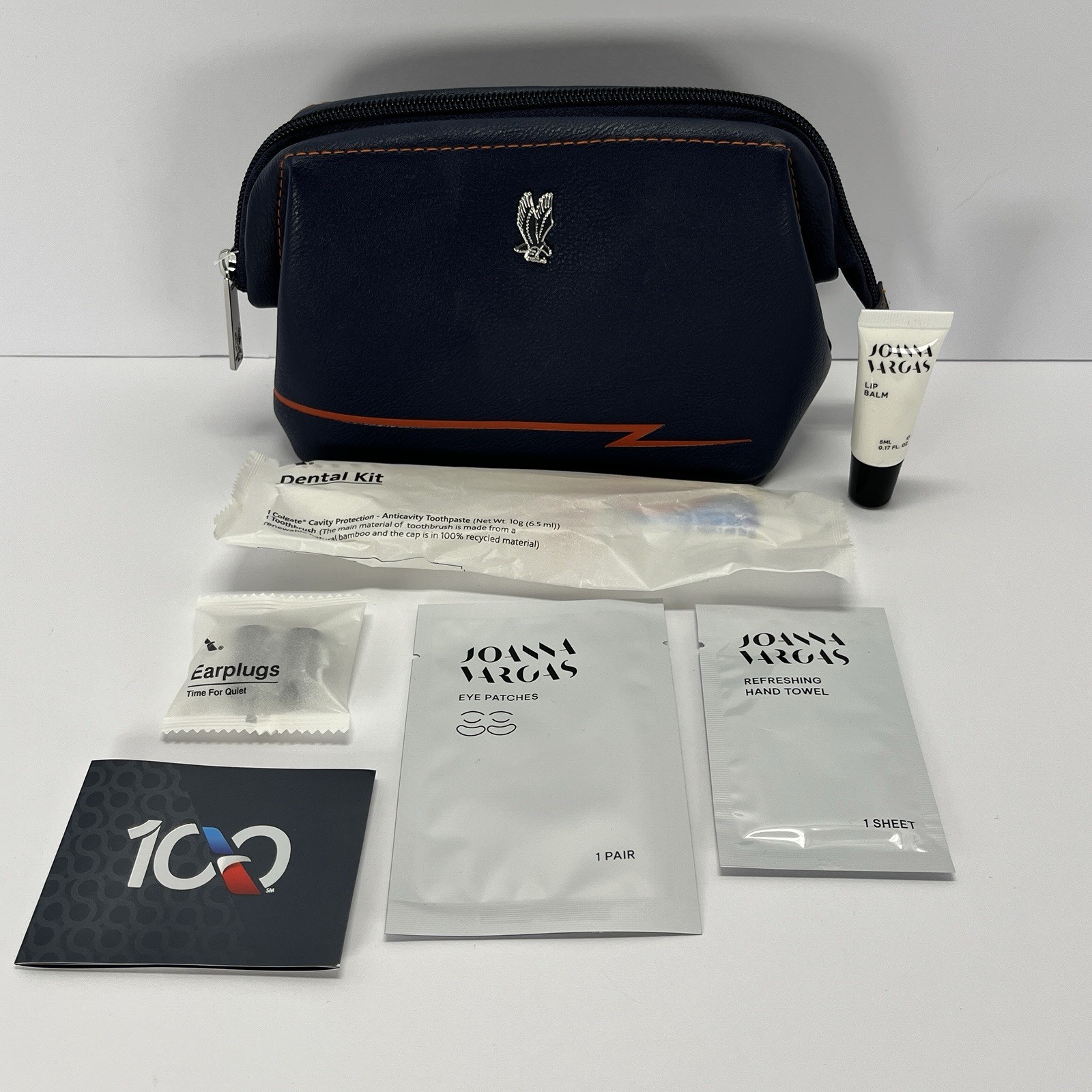 AMERICAN AIRLINES 100 Years First Class Amenity Kit - Limited Edition W/products AMERICAN AIRLINES 100 Years First Class Amenity Kit - Limited Edition W/products