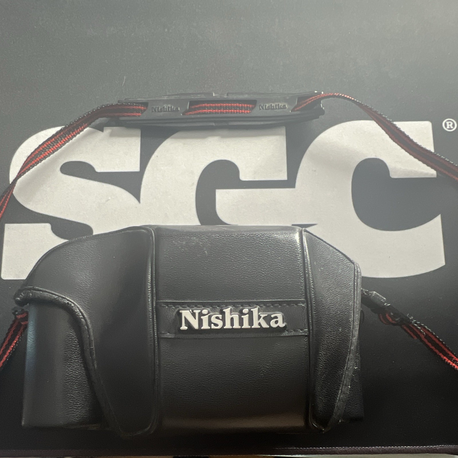 Vintage Nishika N8000 3D 35mm Film Camera 30mm Quadra Lens System W/ Case Tested