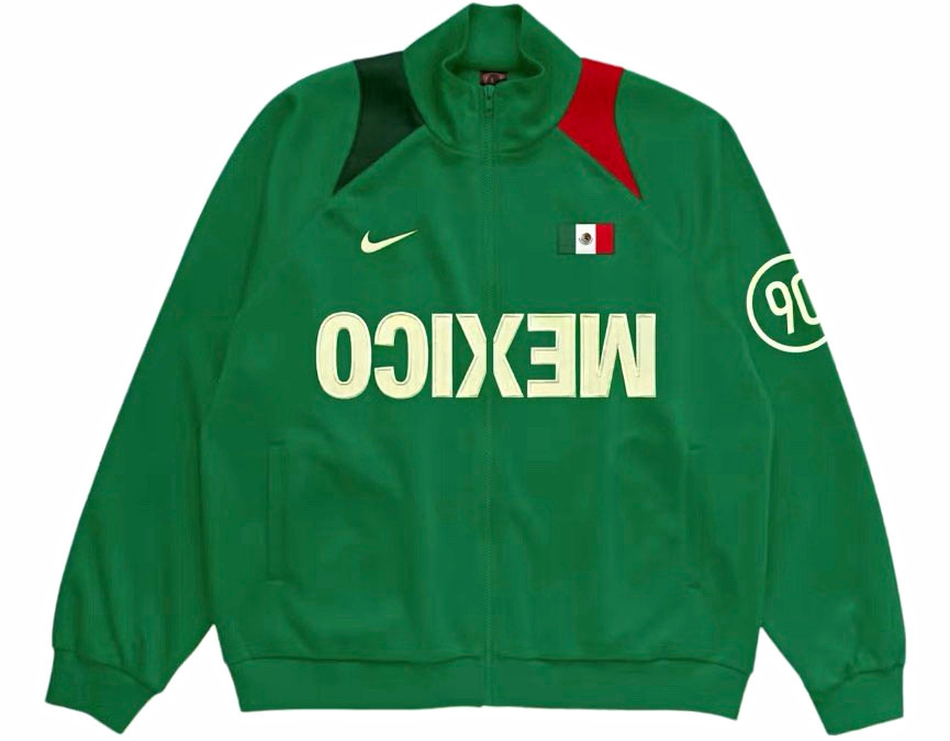 Travis Scott Cactus Jack x Nike Mexico Total 90 Anthem Jacket – Green