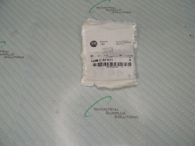 ALLEN BRADLEY 140M-C-AFA11 SerA AUXILLIARY CONTACT ALLEN BRADLEY 140M-C-AFA11 SerA AUXILLIARY CONTACT