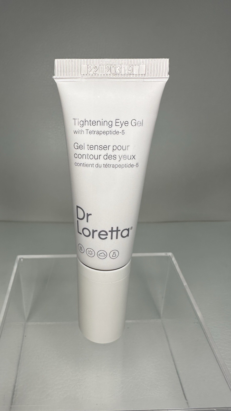 Dr Loretta Tightening Eye Gel Tetrapeptide-5 Vegan Firming 0.67 fl oz Dr Loretta Tightening Eye Gel Tetrapeptide-5 Vegan Firming 0.67 fl oz