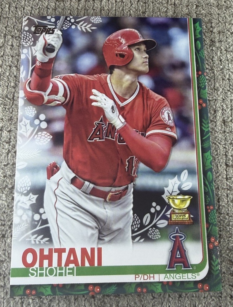 Topps 2019 Holiday Shohei Ohtani Rookie Cup #HW16 Los Angeles Angels