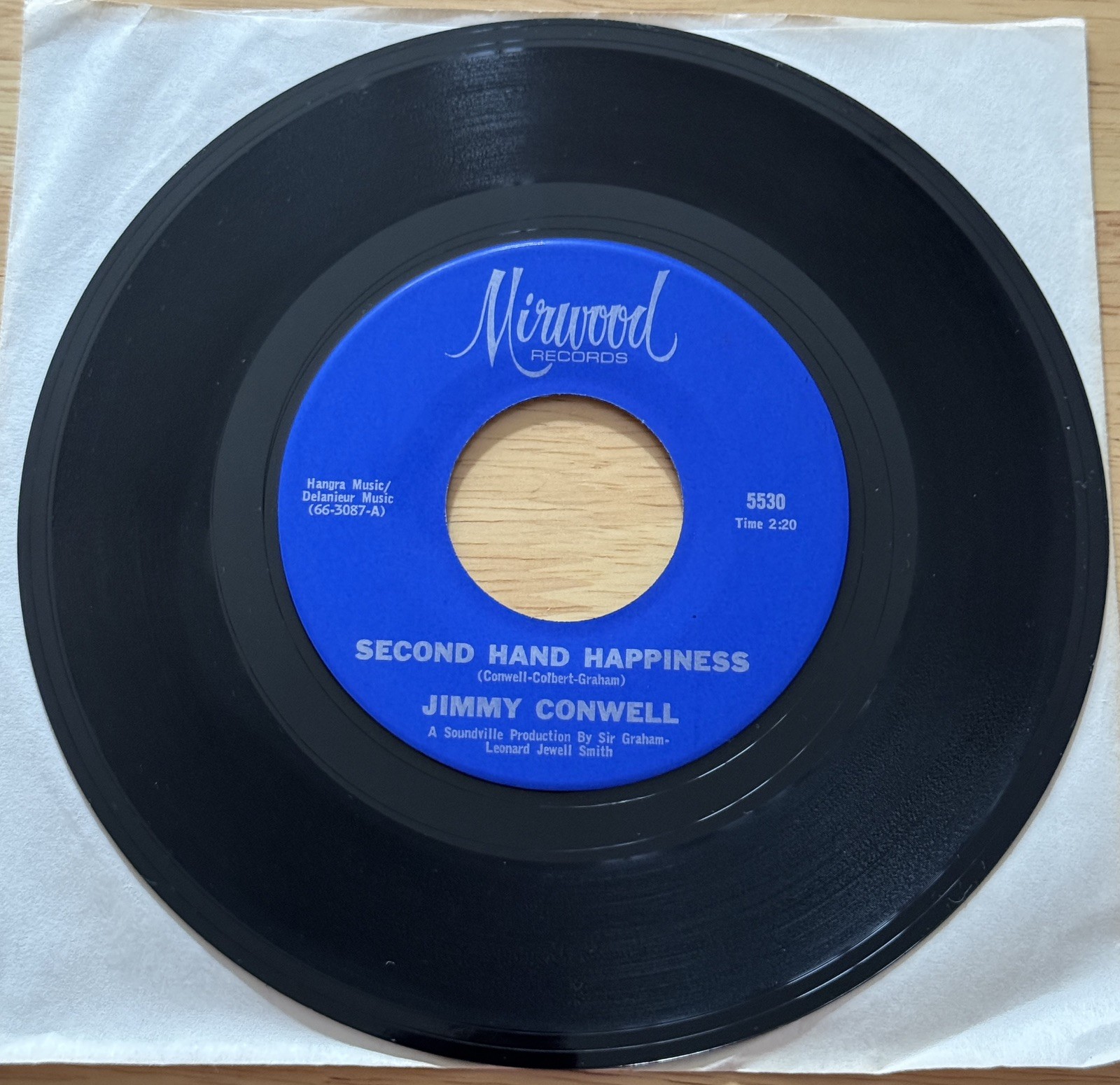 JIMMY CONWELL - Cigarette ashes / Second hand happiness -Northern Soul - NM JIMMY CONWELL - Cigarette ashes / Second hand happiness -Northern Soul - NM