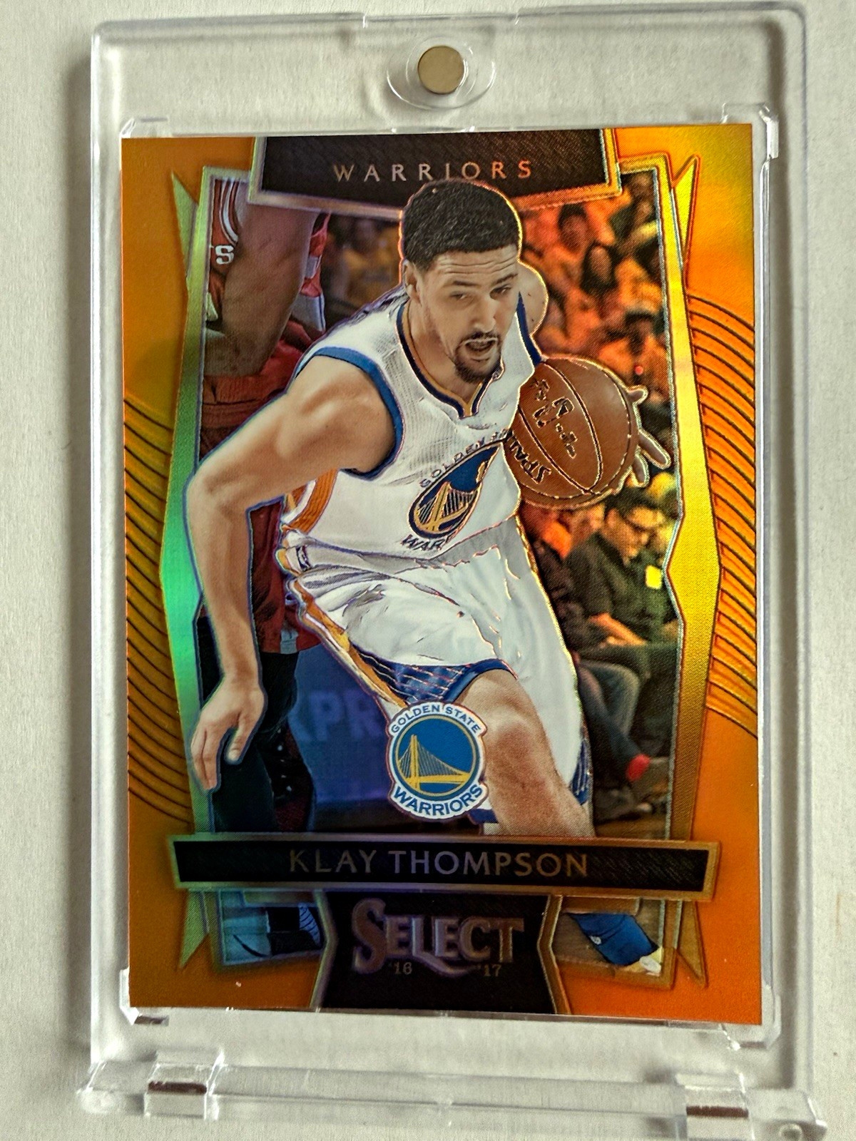 Panini 2016-17 Select Concourse Klay Thompson Orange Prizm #35 /60 Warriors Panini 2016-17 Select Concourse Klay Thompson Orange Prizm #35 /60 Warriors